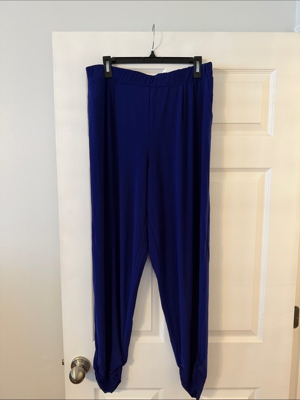 ANTTHONY ORIGINAL ‘S  Royal Blue Pull-On Harem Pants size XL brand new